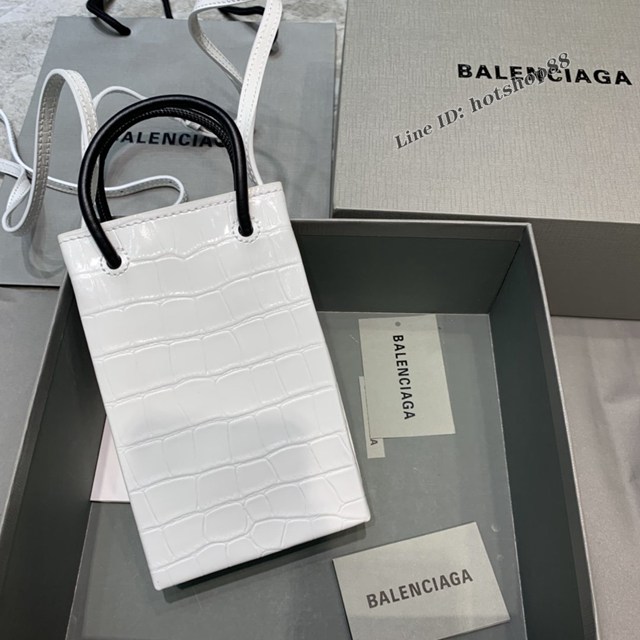 Balenciaga專櫃爆款mini手提購物袋 巴黎世家新潮迷你手機包 fyj1575